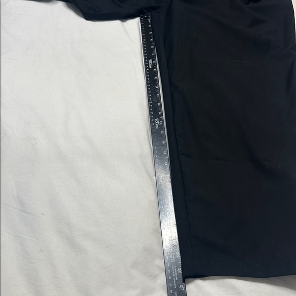 Lattelier high waisted, black cropped baggy pants - Picture 9 of 10